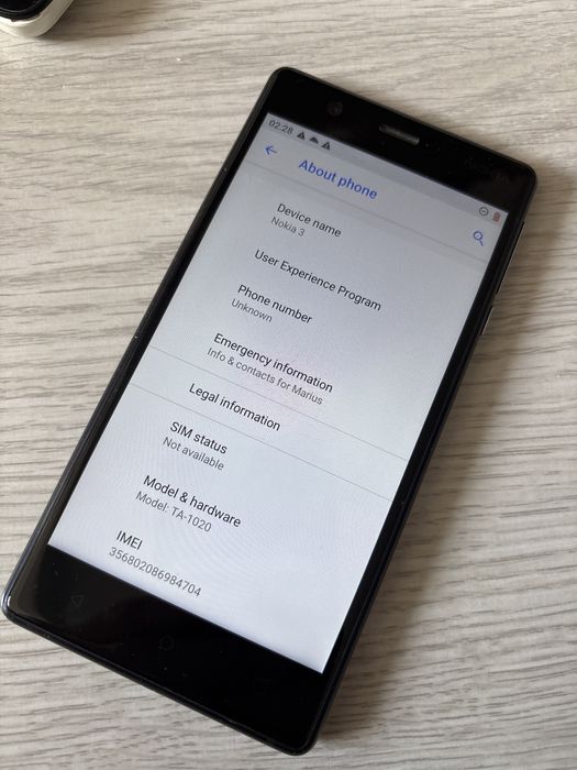 Nokia 3 (TA-120)
