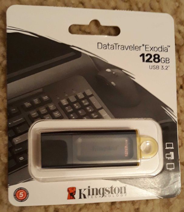 Memorie usb stick kingston 128gb usb 3.2 NOU/SIGILAT !
