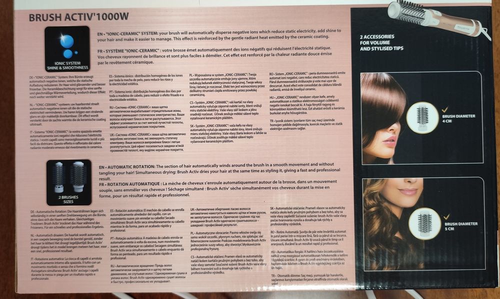 Rowenta CF9520 фен-щетка 1000 W