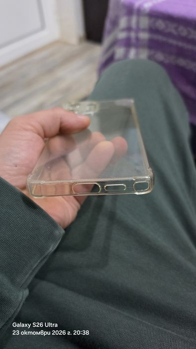 Прозрачен кейс за Samsung Galaxy S26 ultra+bonus безплатен кейс S25 ultra