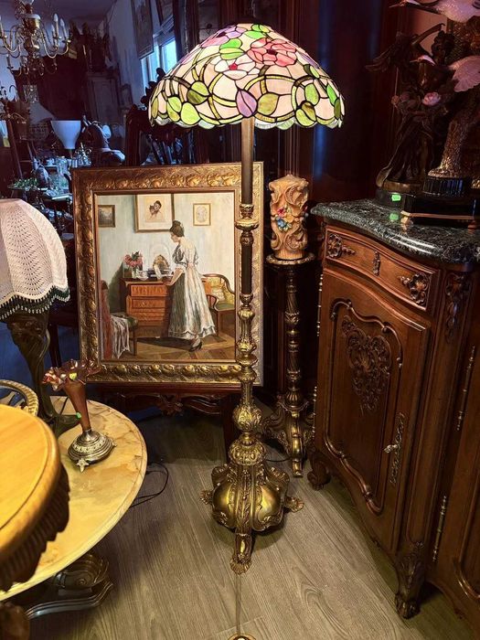 Lampă Podea Stil Tiffany,