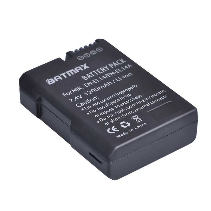 Acumulator EN-EL14 1200mAh pentru Nikon D3100 D3200 D5100 D5300 D5500