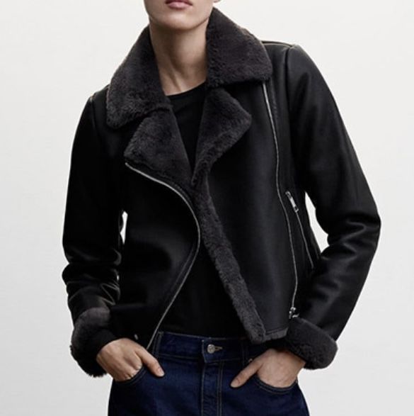 Дубленка косуха mango