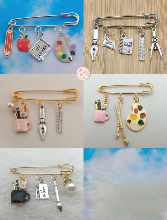 Брошка за учител