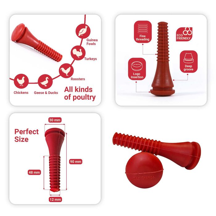 Гумени Палци, Пръсти, Тампони за премахване за перушината К-кт 10 броя