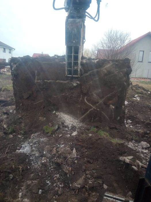 Închiriem buldozer, excavatoare 3.5-30T cu picon/pulverizator/foarfecă