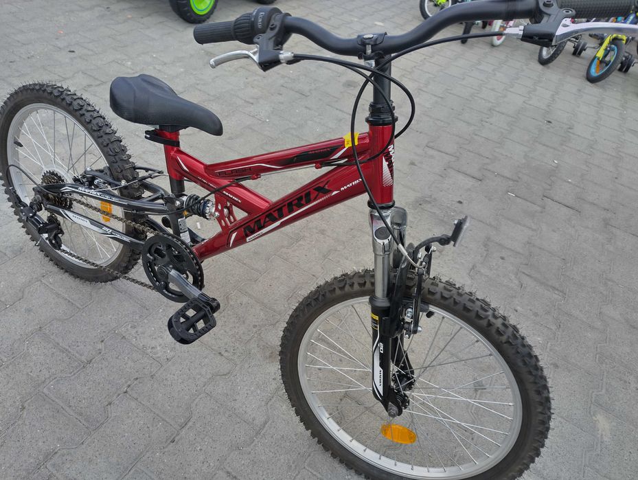 MATRIX Велосипед 20" FLASH червен