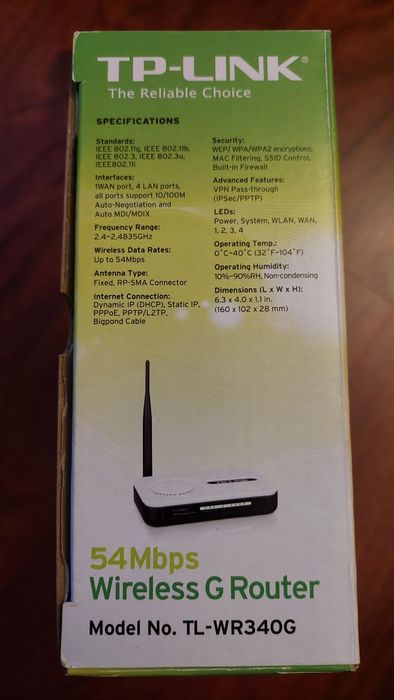 Рутер tp-link TL-WR340G