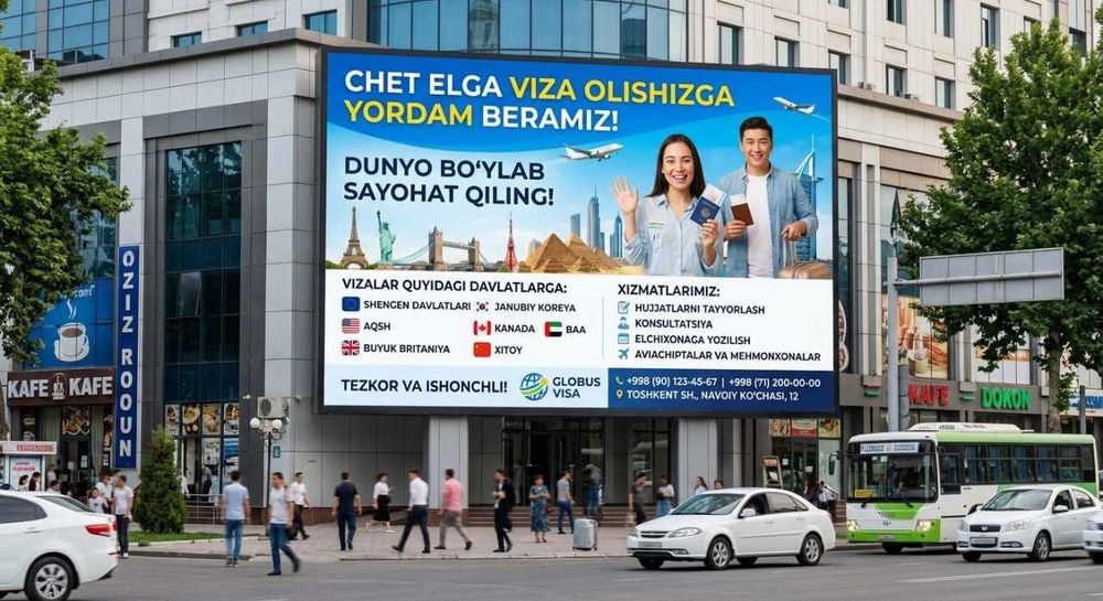 Эквадор, Колумбия, Гватемала давлатларига виза