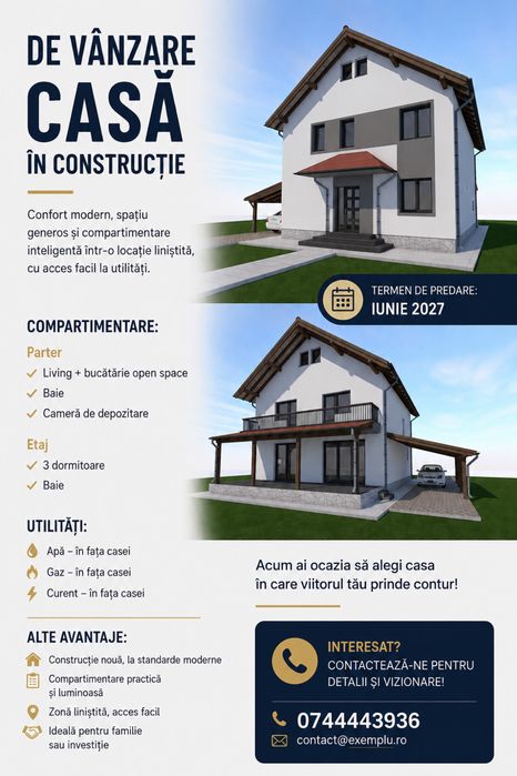 Casa de vazare!
