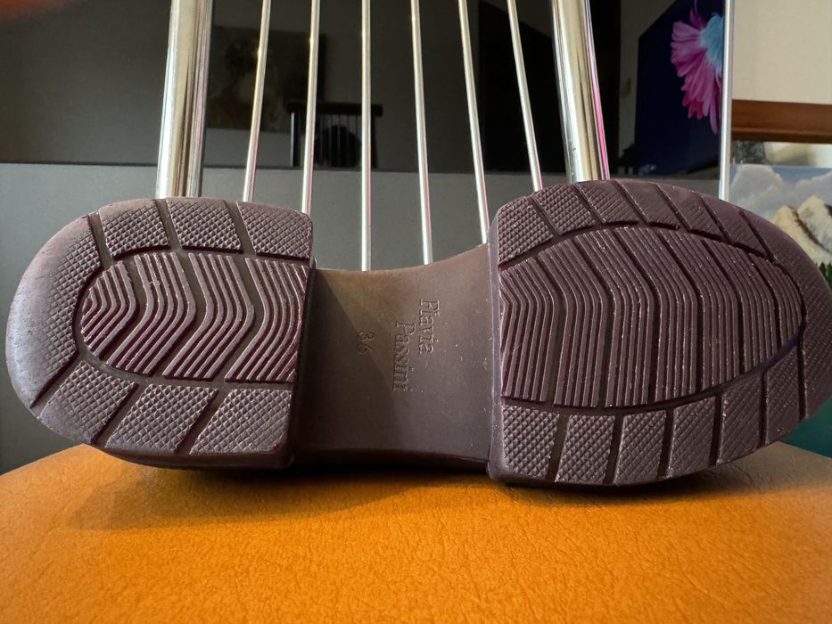 Cizme Flavia Passini negre piele intoarsa