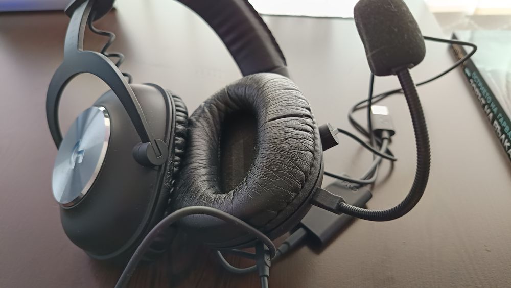 Геймърски слушалки Logitech PRO X Headset