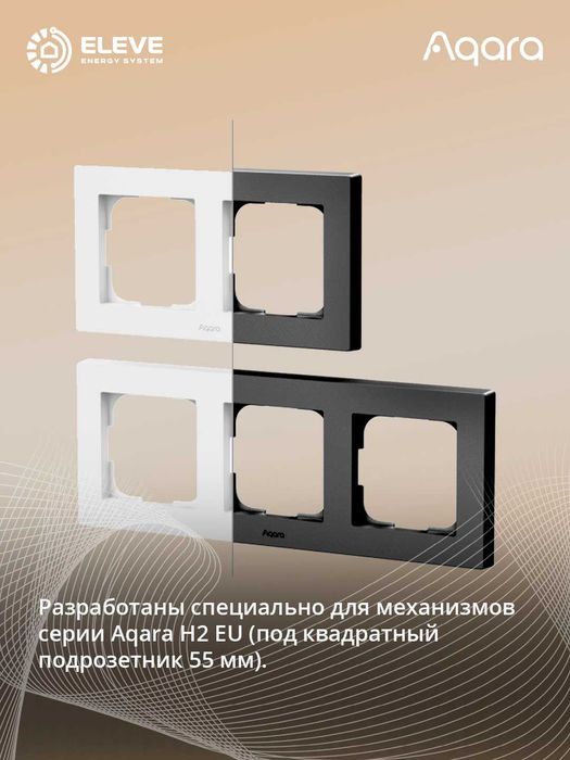 Рамка для Aqara H2 | FE-X01D | FE-X02D
