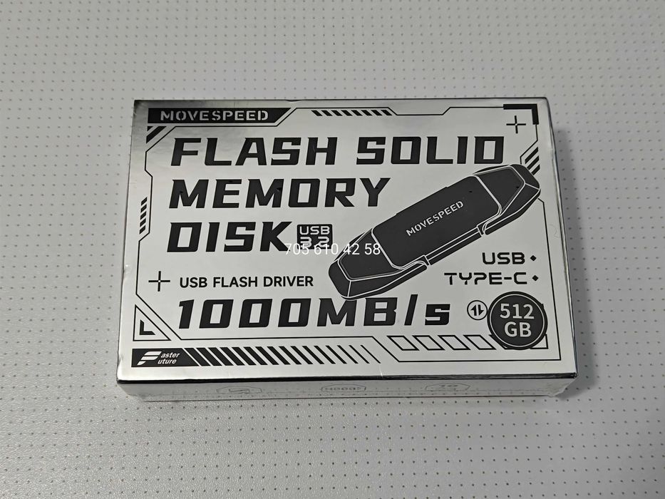 MOVESPEED Flash Solid Memory Disk 1000MB/s