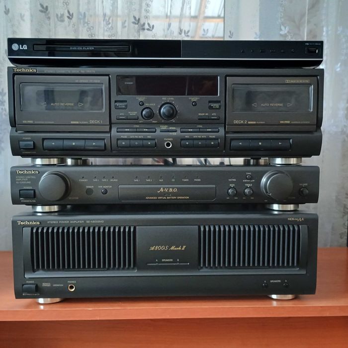Усилитель Technics SE-A800 Mk2 + SU-C800 Mk2