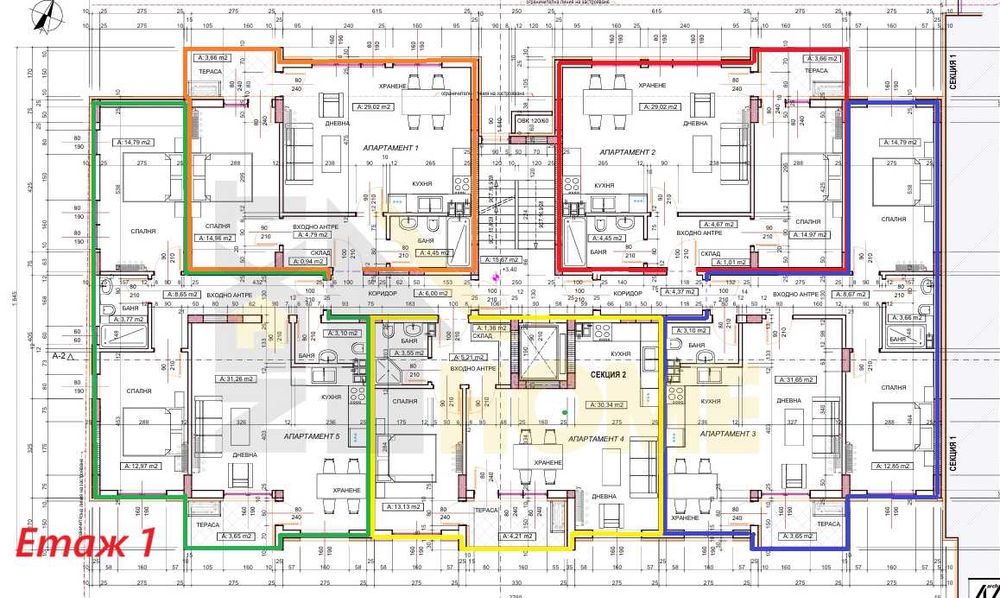 Двустайни жилища в нова жилищна сграда
