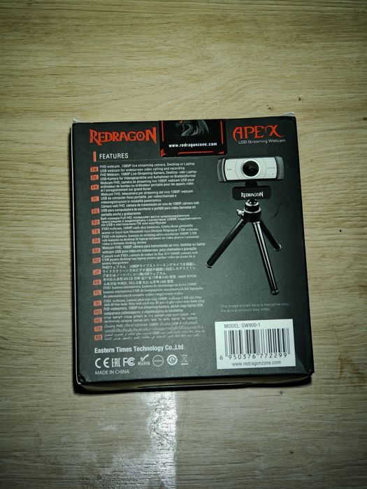 Webcam Redragon apex