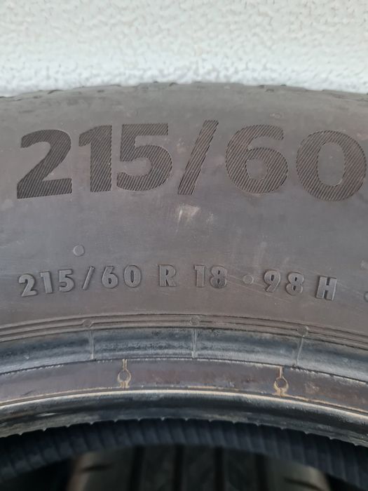 Летни гуми 4 броя CONTINENTAL EcoContact 6Q 215 60 R18 дот 1724
