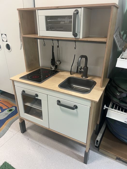 Кухня детска дървена със звук и светлина