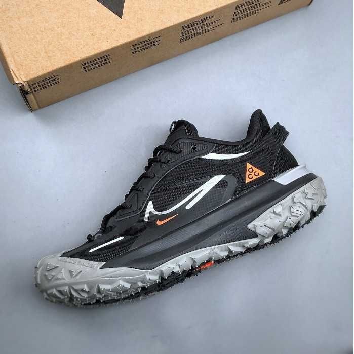 Нови мъжки маратонки Nike ACG Mountain Fly 2 Low Black Grey Orange