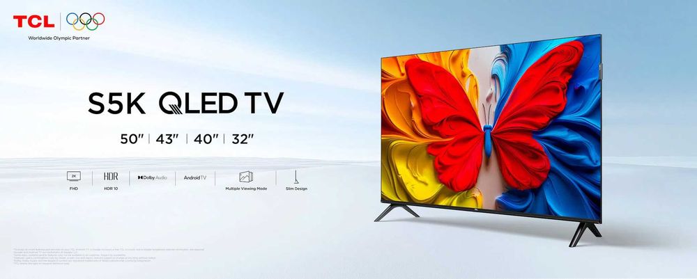 Телевизор TCL 32/43 s5kQled Со склада имеется доставка по всему городу