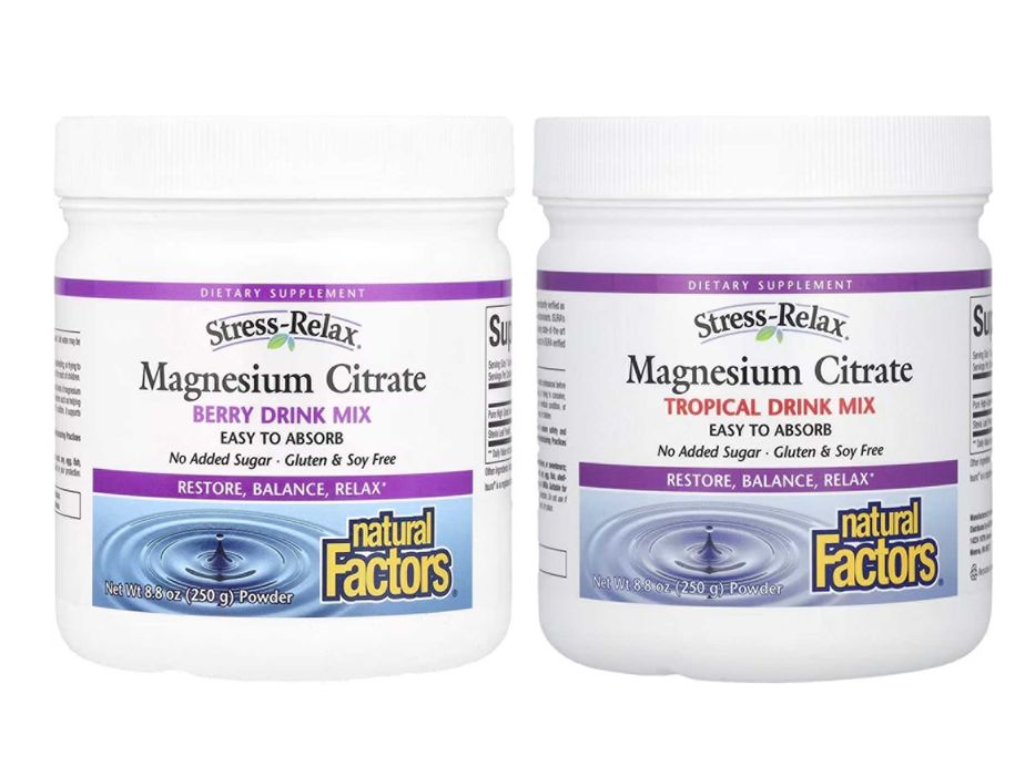 Natural Factors Magnesium Citrate Цитрат магния магний magniy