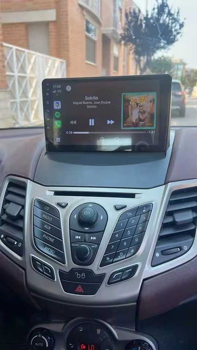 Мултимедия 9" Android 14 за FORD FIESTA VII CARPLAY навигация RDS DSP