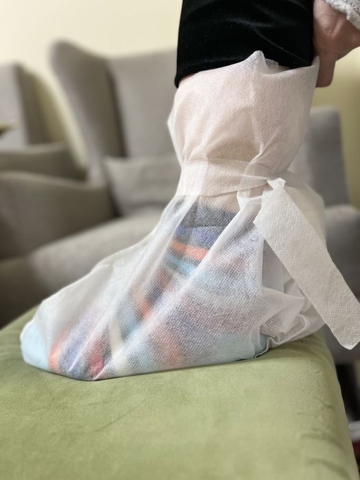 Высокие бахилы спанбонд. Узун бахила. Баланд бахила. Длиные бахилы