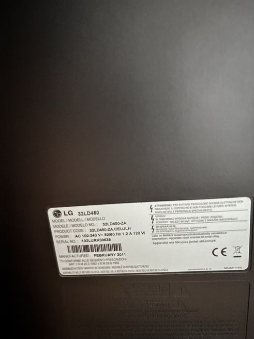 Televizor LG 32LD450
