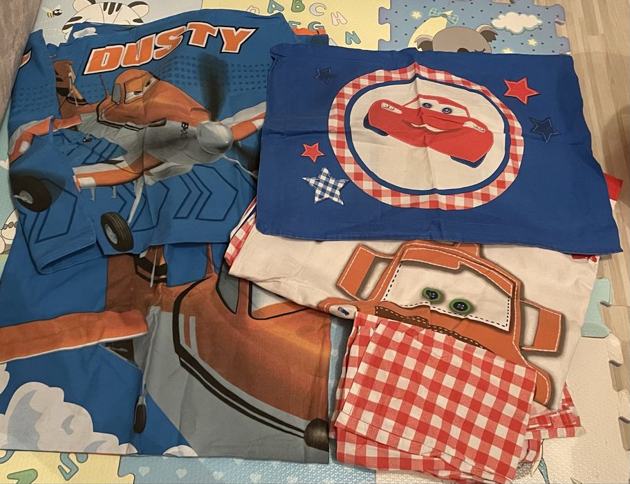 Бебешки спален комплект за легло/кошара 120/60 см