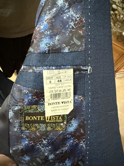 Costum barbatesc 3 piese albstru