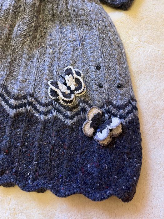 Костюм для девочки, ручная вязка