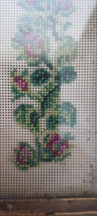 Tablou goblen cusut în mărgele de sticlă