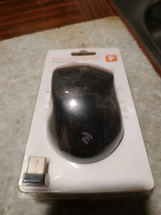 Беспроводная мышь 2E MF213, Black