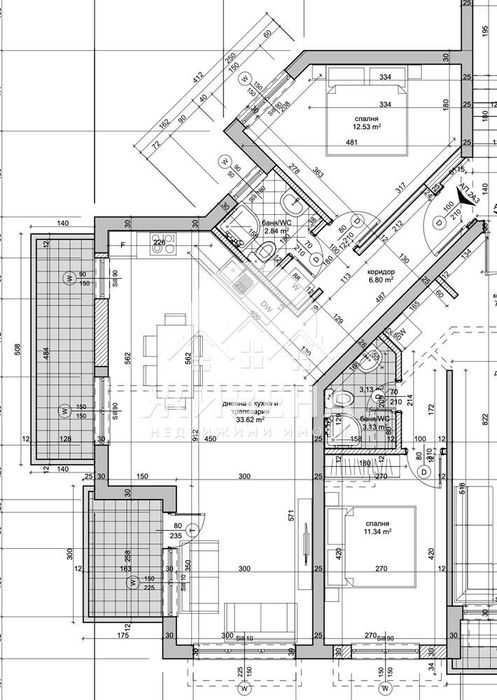 Продавам партерен 2-стаен апартамент, Виница, До ключ, гледка море