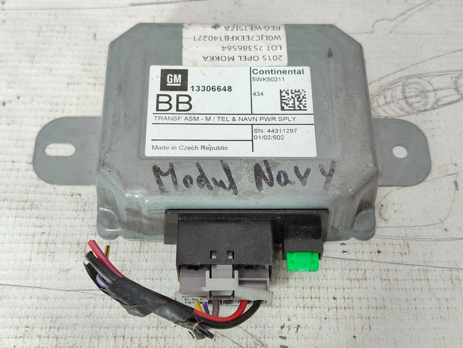 Unitate control radio și navigație Opel Mokka COD: 13306648 2015 / [2012-2016] / (5G3)
