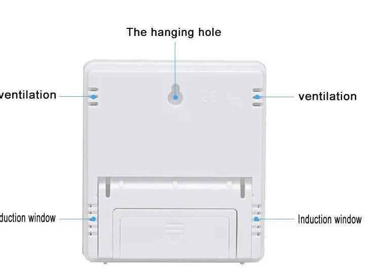Ceas / Termometru si Higrometru Digital