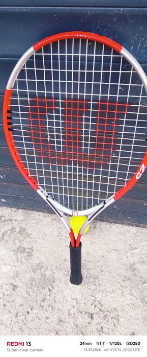 Детска / юношеска тенис ракета Wilson Volt 25 – Отлично състояние