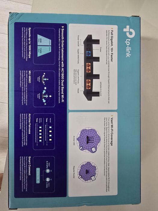 Router TP-Link Archer C80 AC1900 Gigabit Dual Band MU-MIMO