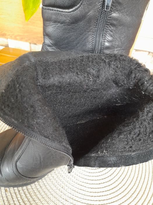 Дамски боти от естествена кожа