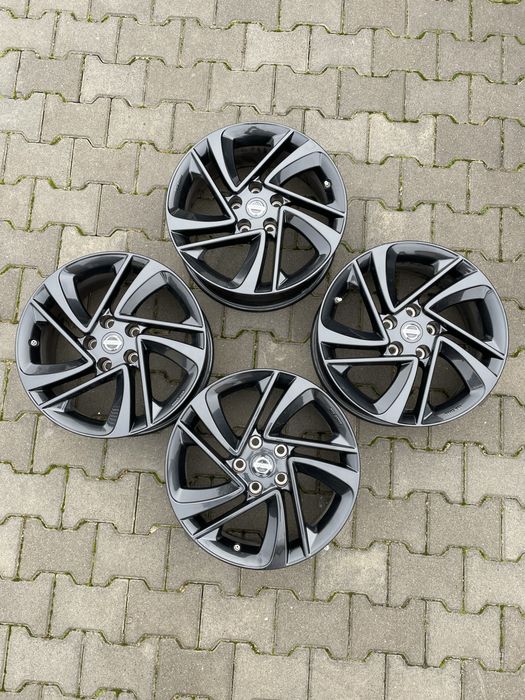 Jante negre originale Nissan Qashqai J11 J12 Duster 3 pe 17