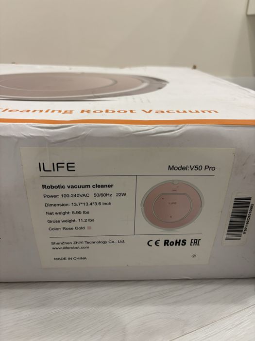 Робот пылесос ILife V50 Pro