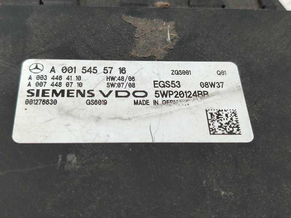 Calculator cutie de viteze Mercedes-Benz Vito / Viano W639 COD: A0015455716 2008 / [2003-2014] / (5G3)