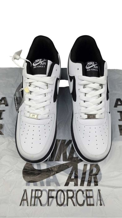 Adidasi Nike Air Force 1 Black/White