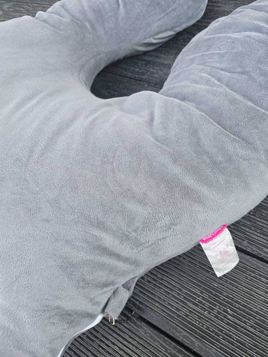 U-образна възглавница за бременни Wndy's Dream XXL (150х80 см) със свалящ се калъф