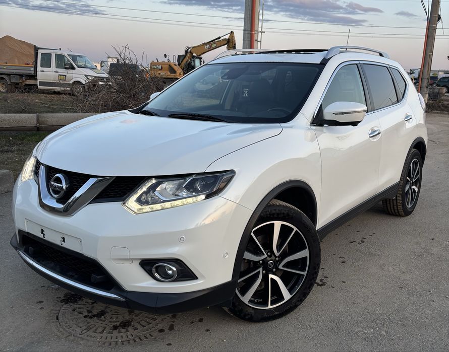 Nissan X-Trail T32 2015 1.6 dCi Alb Perlat Piele Panoramic LED Xenon