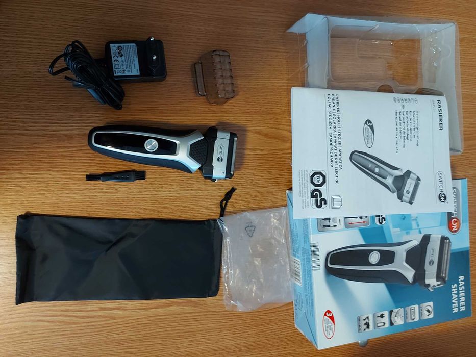 Aparat electric pentru ras, cu acumulator sau alimentare 220v NOU