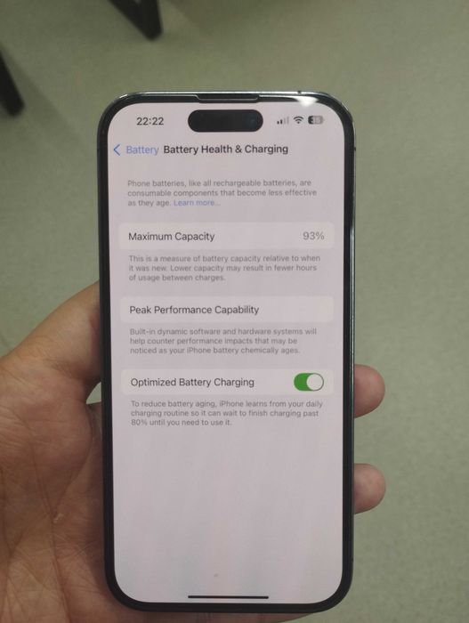 Iphone 14 pro 256gb 93% emk