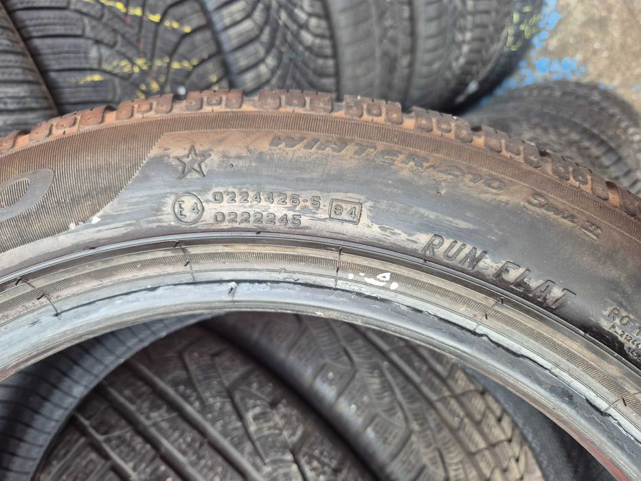 4 Anvelope M+S IARNA - 225/50/17 - PIRELLI - PROFIL CA NOU - DOT 2018 RFT RUN-FLAT * OEM BMW