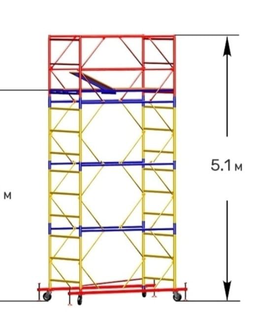 Строительные леса и прочее инструменты